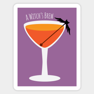 A Witch's Brew Sticker